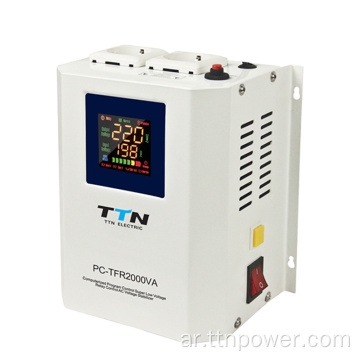 PC-TFR500VA-2KVA منظم الجهد الجدار لغلاية الغاز